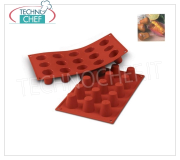 Stampo Silicone ''Mini Babà'', Ø35 h 38 mm