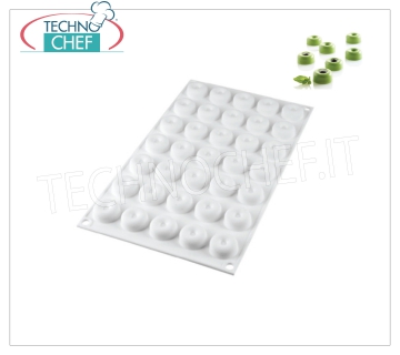 Stampo Silicone ''Micro Savarin'', Ø26 h 12 mm