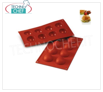 Stampo Silicone ''Semisfera'', Ø50 h 25 mm