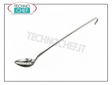 Cucchiaioni CUCCHIAIONE FORATO IN ACCIAIO INOX, H.38 Cm.