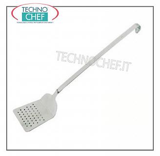 Palette PALETTA FORATA RETTANGOLARE IN ACCIAIO INOX, PADERNO, CM.12