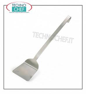 Palette PALETTA CHIUSA RETTANGOLARE IN ACCIAIO INOX, PADERNO, CM.12.