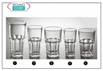 Bicchieri per Acqua e Vino BICCHIERE, ARCOROC, Collezione Granity Temperato