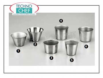 Stampi in metallo per pasticceria Stampo cream-caramel in acciaio inox