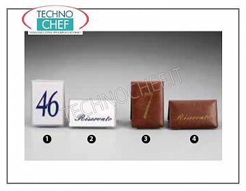 Segnatavoli SEGNAPOSTO NUMERATO IN PLASTICA