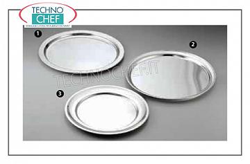 Vassoi di portata inox VASSOIO TONDO PINTI INOX