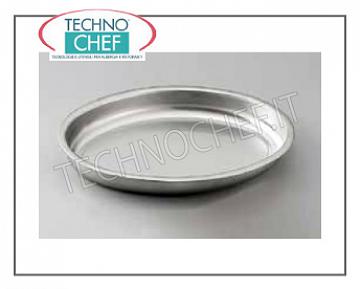 Vassoi di portata inox LEGUMIERA OVALE INOX CM. 35X24X4H