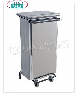 Pattumiere in acciaio inox
