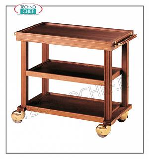 Carrelli di servizio in legno