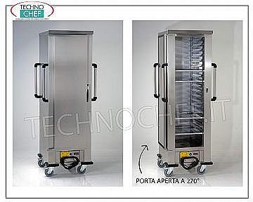 Carrelli caldi per Mantenimento Alimenti Cotti 