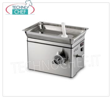 Technochef - TRITACARNE REFRIGERATO, BOCCA 22,RESA 350 kg/h, mod. TC22NEVADAICE