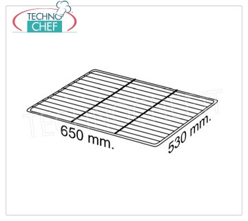 Griglia acciaio inox cm 65x53 Griglia acciaio inox, dim.mm.650x530