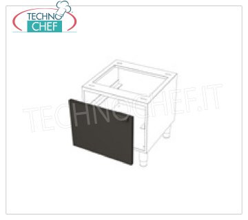TECHNOCHEF - Porta battente per supporto base lavastoglie Porta battente per supporto base lavastoglie