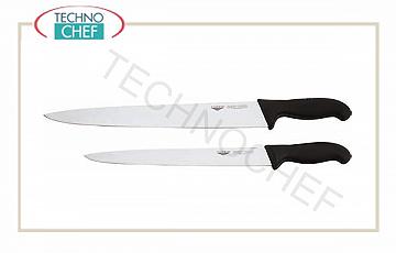 Coltelleria PADERNO - linea CCS - color coding system Coltello Affettare Cm 25 Manico Nero