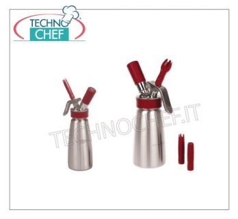 Sifone per panna montata Inox GOURMET WHIP