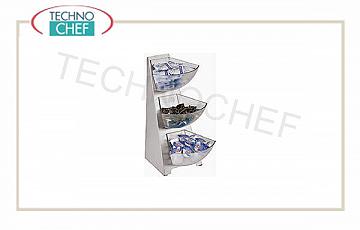 Espositore per buffet Multi Dispenser 3 Piani