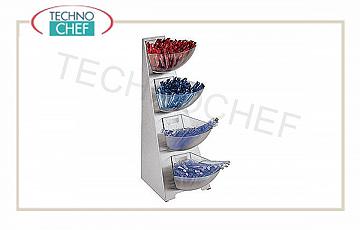 Espositore per buffet Multi Dispenser 4 Piani