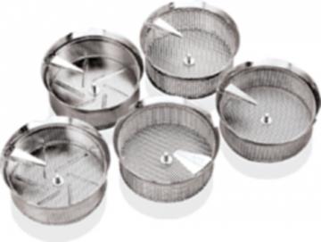 Griglia inox con fori