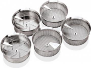 Griglia inox con fori
