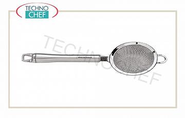 Serie 48278 con manico inox Colino inox 18/10, diametro cm 7, lungo cm 23, manico inox