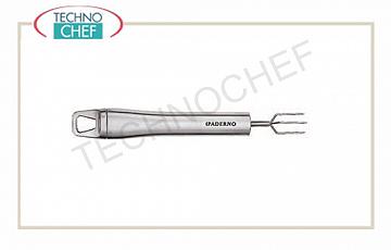 Serie 48278 con manico inox Forchettina a 3 punte inox 18/10, lunga cm 17, manico inox