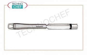 Serie 48278 con manico inox Leva torsoli inox 18/10, lungo cm 23, manico inox