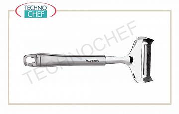 Serie 48278 con manico inox Affetta formaggio tenero, inox 18/10, lungo cm 21, manico inox