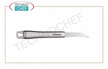 Serie 48278 con manico inox Coltello verdure, lama inox 18/10, lungo cm 19,5, manico inox