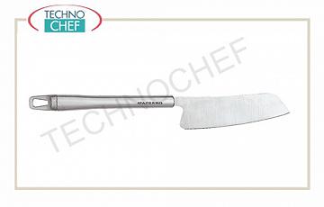 Serie 48278 con manico inox Mannaietta per formaggio, lama inox 18/10, lungo cm 23,5, manico inox