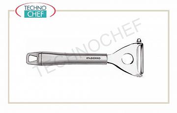 Serie 48278 con manico inox Sbucciatore a Y, inox 18/10, lungo cm 18, manico inox