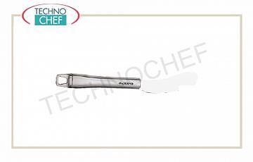 Serie 48278 con manico inox Spalmaburro, inox 18/10, lungo cm 21, manico inox