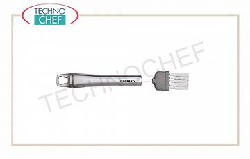 Serie 48278 con manico inox Pennello pasticceria, lungo cm 20, manico inox