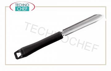 Technochef - Svuota zucchine seghettato con manico in polipropilene, cod. 48280-54