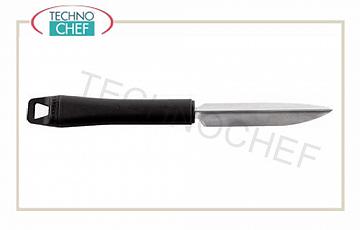 Technochef - Coltello Decora Frutta con manico in polipropilene - cod. 48280-91 Coltello decora frutta, inox 18/10, manico in polipropilene, lungo cm 23