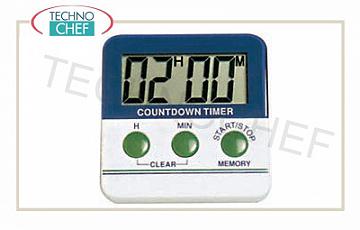 Termometri a spillone Timer-temporizzatore digitale countdown, dimensioni cm 6,5x6,5