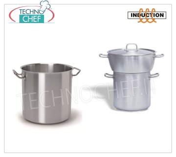 Pentole  INOX  Professionali per INDUZIONE, Fondo 3 Strati 