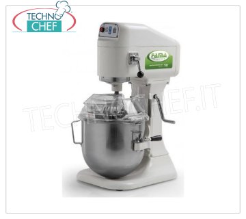FAMA - Impastatrice Planetaria da lt 7,6, Linea BAKER PK, dim.mm.280x470x580h