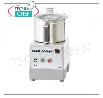 ROBOT COUPE - CUTTER da tavolo R5-1V, capacità vasca lt.5,9