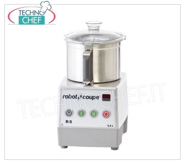 ROBOT COUPE - CUTTER da tavolo R5-2V, capacità vasca lt.5,9