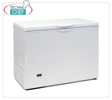 Technochef - FRIGO ORIZZONTALE a POZZETTO per BOTTIGLIE, lt.411, Statico, Temp.+3°/+10°C, Classe B Frigorifero orizzontale a pozzetto per bottiglie/bibite, capacità lt.411, temperatura +3°/+10°C, refrigerazione statica, Gas Ecologico R600a, Classe B, V.230/1, Kw.0,32, Peso 53 Kg, dim.mm.1510x690x860h