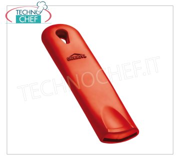Paderno - Coprimanico in silicone rosso per Padelle in Ferro