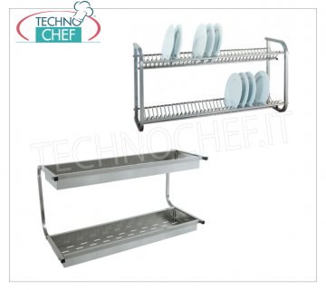 Scolapiatti - Scolabicchieri in Acciaio Inox 