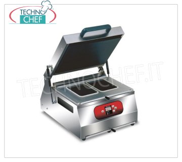 EUROMATIC - Technochef, Sigillatrice manuale per vaschette, Mod.SEAL 400 DIGIT