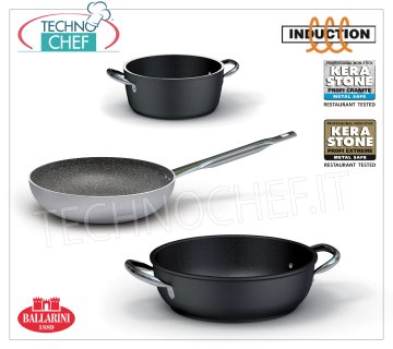 Padelle ALLUMINIO ANTIADERENTE professionali per INDUZIONE 