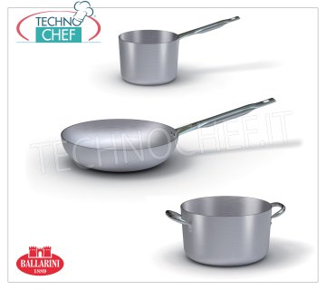 Pentole, Padelle e Casseruole in ALLUMINIO BIANCO, Professionali 