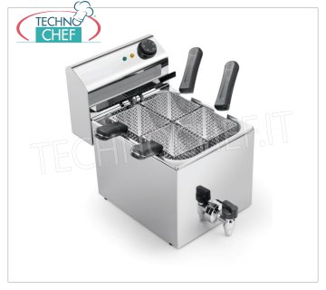 CUOCIPASTA ELETTRICO da BANCO, con VASCA da lt.6,0, V. 230/1 - Kw  3,0 - dim. mm 270x420x360h
