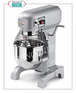 Impastatrice Planetaria con vasca inox da lt.10, dim.mm 400x500x630h