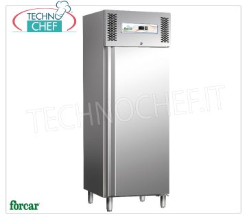 Forcar - Armadio  Congelatore-Freezer 1 Porta, lt.429, Statico, Temp. -18°C / -20°C, Classe D, mod.G-SNACK400BT