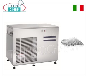 PRODUTTORE di GHIACCIO A SCAGLIE PIATTE SENZA DEPOSITO, resa Kg 1000 / 24 ore