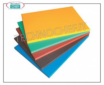 Technochef - Taglieri in polietilene Tagliere in polietilene con fermo colorati